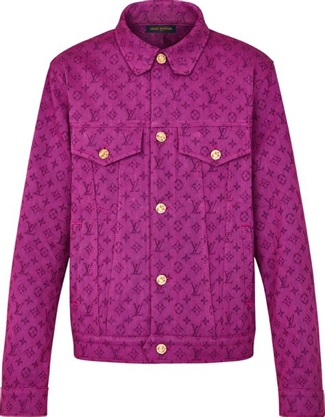 purple louis vuitton|louis vuitton purple denim jacket.